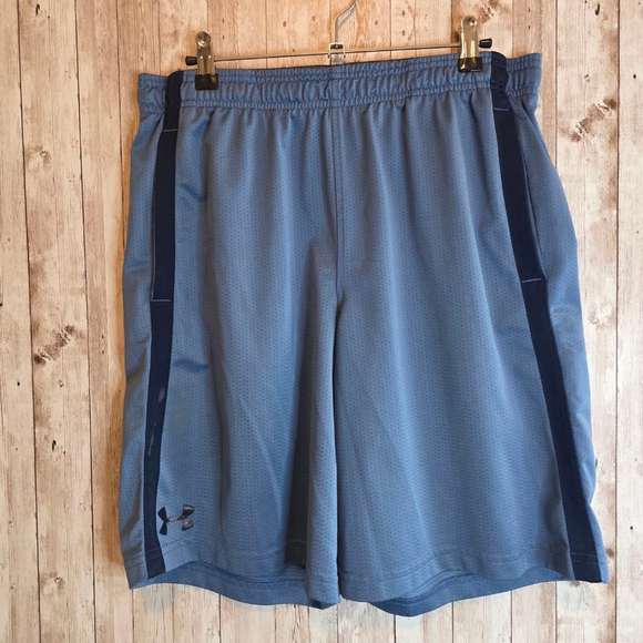 Under Armour Other - Men's Under Armour Blue Navy Athletic Shorts L